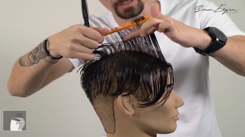 Erkek Saç Kesim Teknikleri - Medium Layer Cut & Low Fade Cut