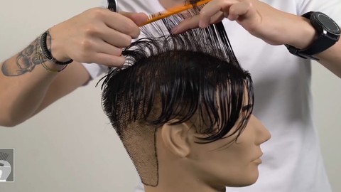 Men's Hair Cutting Techniques - Medium Layer Cut & Low Fade