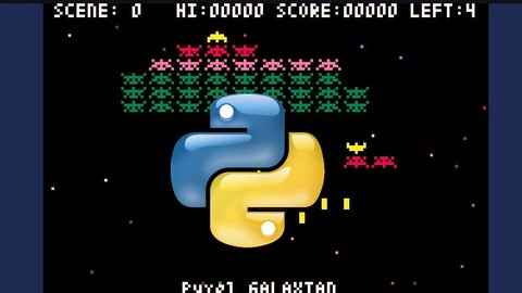 【夢月流】PythonでレトロゲームGalaxianを作ってみよう～Pyxel自由自在～