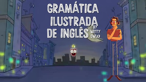 "Gramática Ilustrada de Inglês" by Witty Owl®