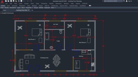 Autodesk AutoCAD 2021 (2D+3D) Basics