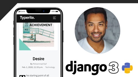 Build Full Stack Django 3 Blog app and REST API With Python