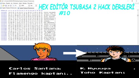 Hex Editör ile Captain Tsubasa 2 Hack Dersleri