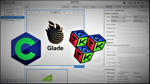 Interface Gráfica para Apps feitas em C com GTK e Glade