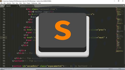 Desenvolvimento Web com o SublimeText
