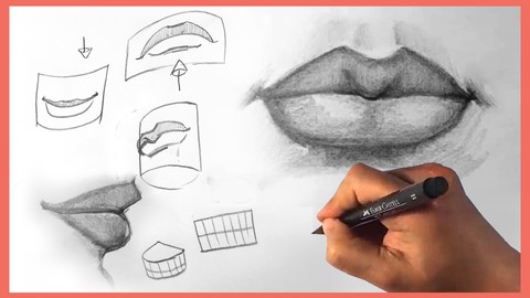 How to Draw Lips - Figure Drawing Anatomy Course