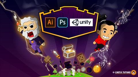 Arte para Videojuegos: Unity Photoshop AI de Cero a AVANZADO