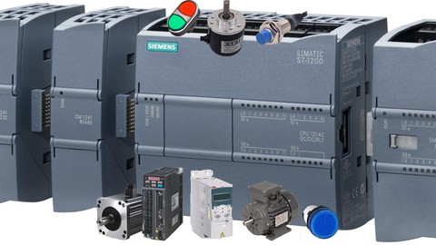 Siemens S71200 PLC , Servo, Step, AC Sürücü, Haberleşme Uyg1