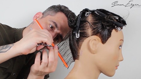 Kadın Saç Kesim Teknikleri - Graduasyon Bob
