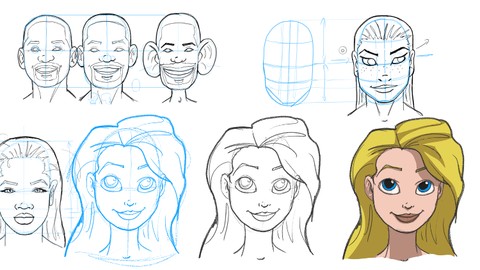 How To Draw FACES for Kids and beginners!