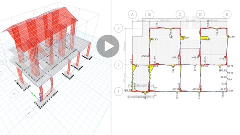 ETABS Structural Design- Walls, Beams and Foundation (7)
