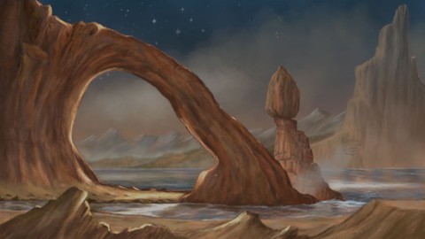 Digital Painting Masters - Desert Background