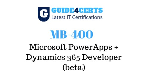 MB-400 Microsoft PowerApps + Dynamics 365 Developer (beta)