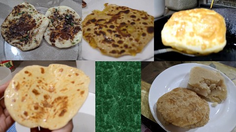 Cooking a Variety of North Indian Breads