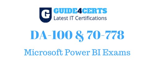 DA-100 and 70-778 Microsoft Power BI Practice Exam