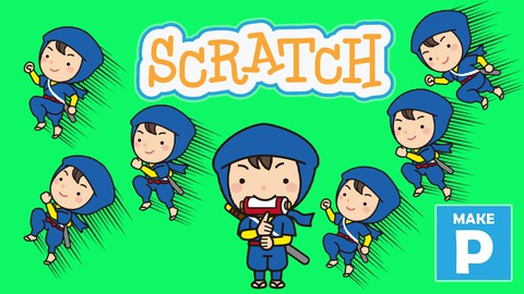 【Scratch（スクラッチ）４】ベテランSEが教えるアニメーションの小技Part３-フリーハンドで書いた道上を歩く