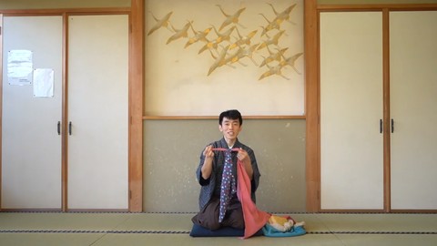日本文化の神髄・ふろしきの結び方