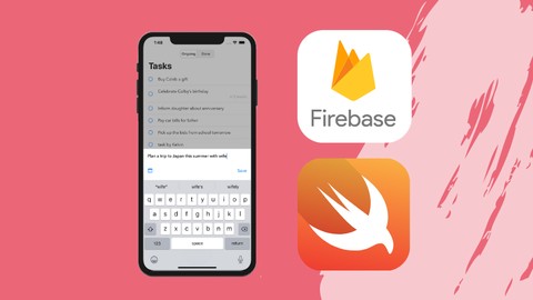 Build To Do List App like Google Task with Firebase & Swift5