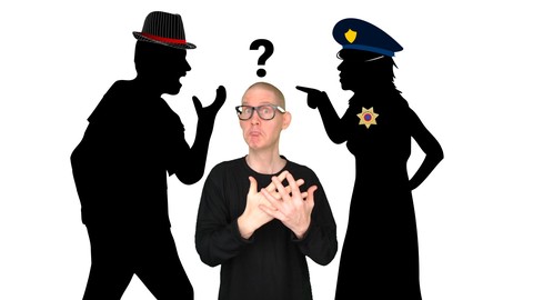 ASL Narrative | Holly Arrested Kurt | American Sign Language