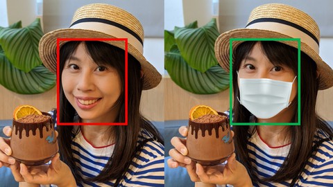 Deep Learning: masked face detection, recognition