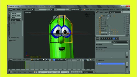 Blender Pixar Animation Character course masterclass
