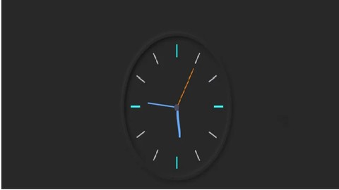 Simple Analog Clock Using Html, CSS & Javascript