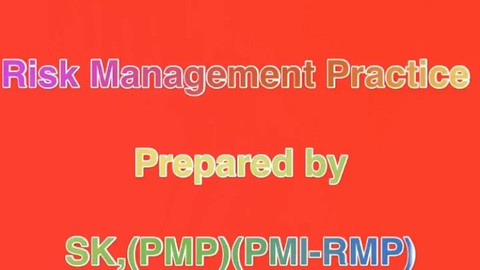 Risk Management ( PMI-RMP ) Practice Exams