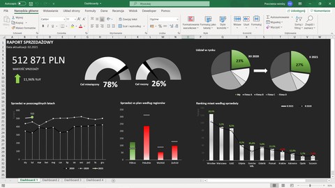 Excel od podstaw: Praktyczny kurs Microsoft Excel 365 (2019)