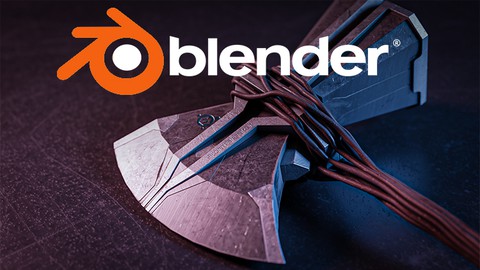 Blender: create Thor's Stormbreaker from start to finish