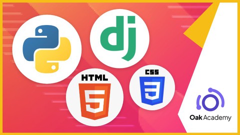 HTML, CSS & Python Django Full Stack for Web Development