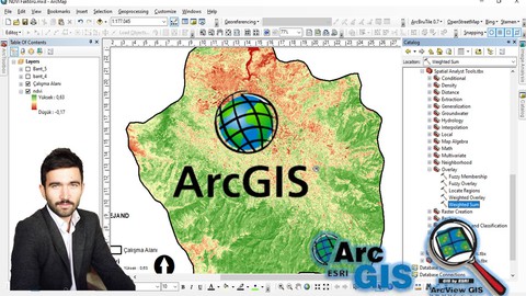 AHP ile Heyelan Duyarlılık Analizi ArcGIS