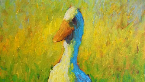 Learn Acrylic Painting: Design and Illustrate a Duck