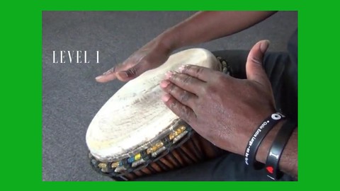 How to Play Djembe,Drum & Rhythm and teach Children. Level 1