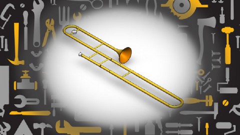 ¡Diseña un trombón con SolidWorks!