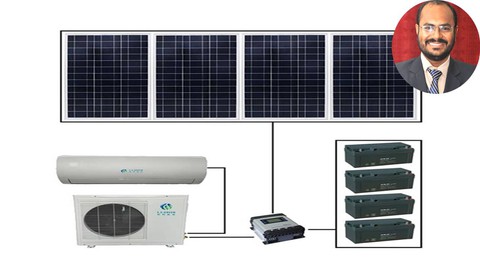 A to Z Design of Solar Photovoltaic Air Conditioning System