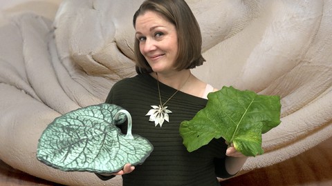 Pottery, Clay & Leaves: Make a Beautiful Unique Leaf Platter
