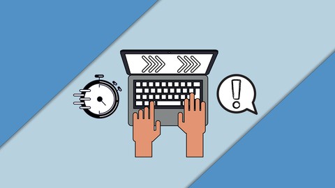 Touch Typing Course: Learn To Type 2x Faster In 30 Days!!