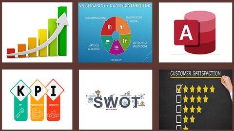 Business Analysis. KPI, SWOT, Customer. Licenza software