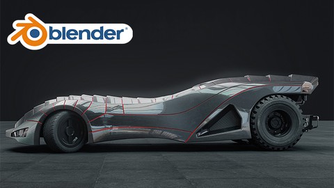 Blender: Create and rig realistic Batmobile from A to Z
