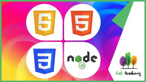 Full Stack Web Development: Javascript, NodeJS, CSS and HTML