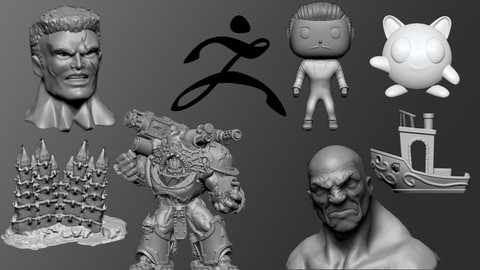 Curso de modelado y esculpido 3D de personajes con Zbrush