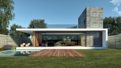 Visualización Arquitectónica V-ray  / Corona Renderer