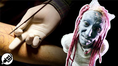 Hand Poke Tattoo / FULL basic of ritual hand tattooing