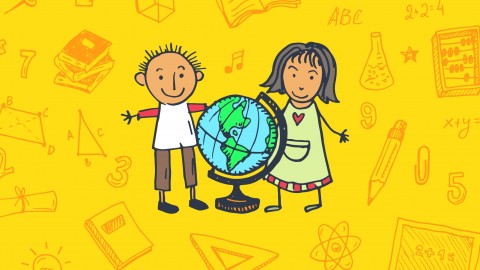 Around the World Math and Literacy Fun for Kids