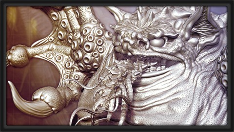 Sculpting CG Creatures in ZBrush: Tsathoggua