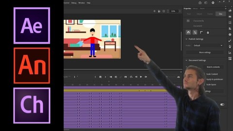 Pack starter After Effects Animate Character Animator