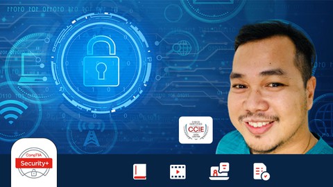 CompTIA Security+ SY0-601 (Videos, Labs, Workbook, Exams)