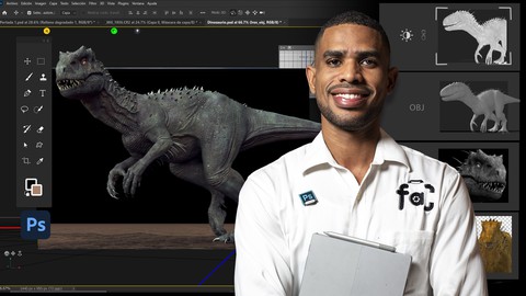 Animación y 3D para principiantes con Adobe Photoshop
