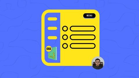 Learn 5 CSS Animations of navbar menu by building projects