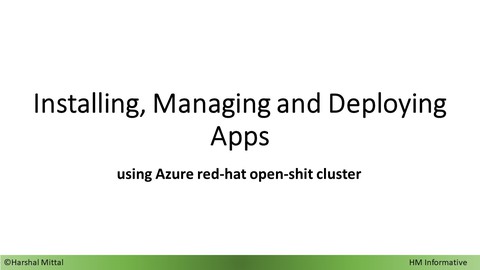 Deployment and Management of Azure red-hat open-shift ARO